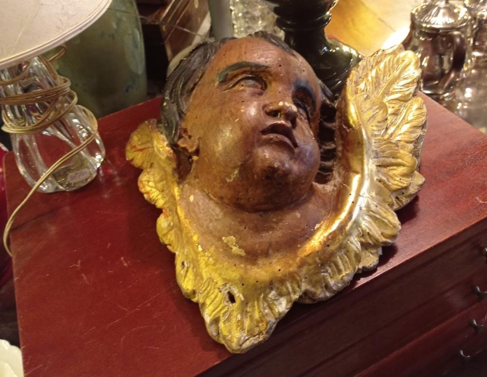 moulure visage d'ange